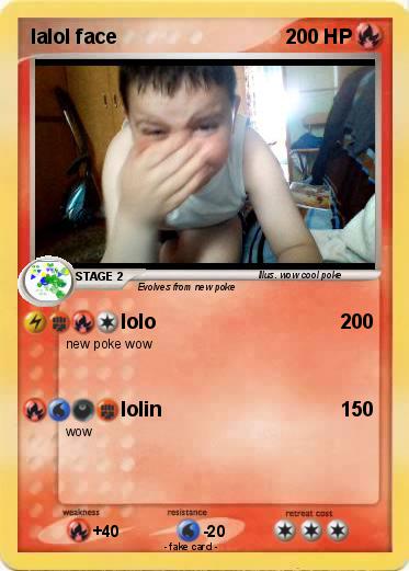 Pokemon lalol face