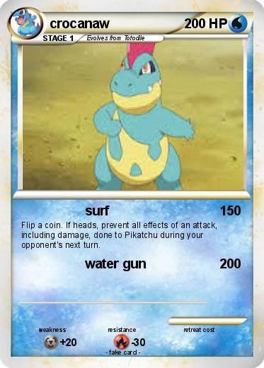 Pokemon crocanaw
