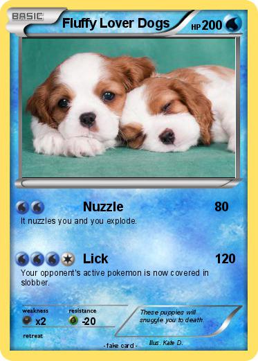 Pokemon Fluffy Lover Dogs