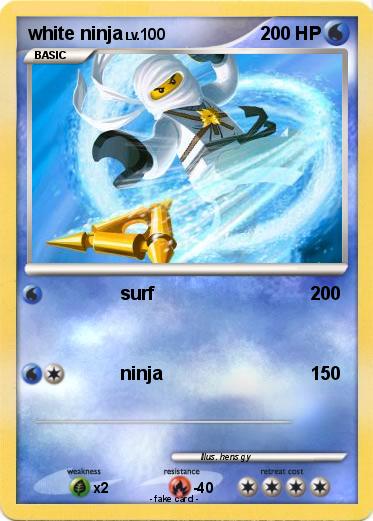 Pokemon white ninja