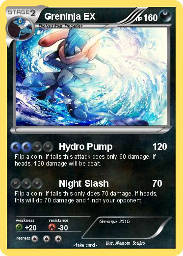 Pokemon Greninja EX
