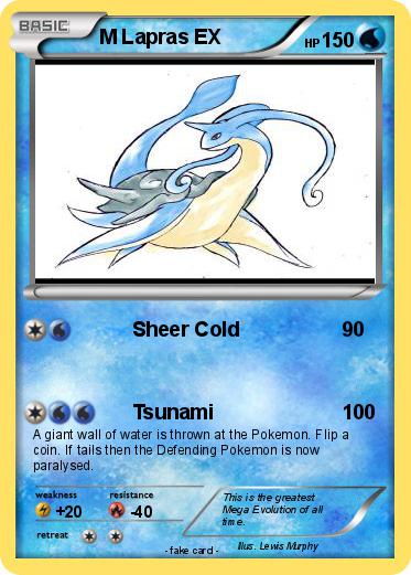 Pokemon M Lapras EX