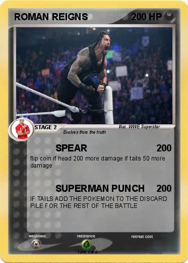Pokemon ROMAN REIGNS