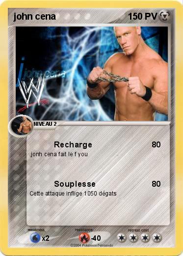 Pokemon john cena