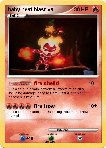 Pokemon baby heat blast
