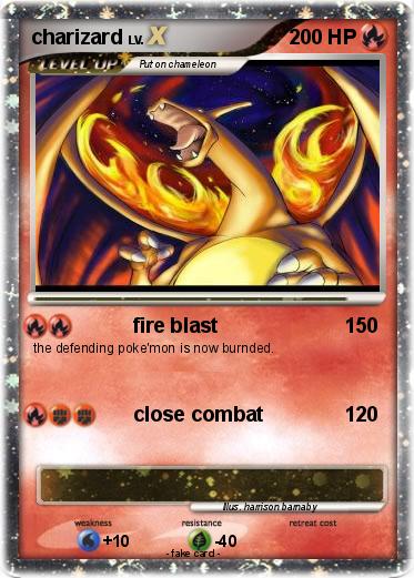 Pokemon charizard