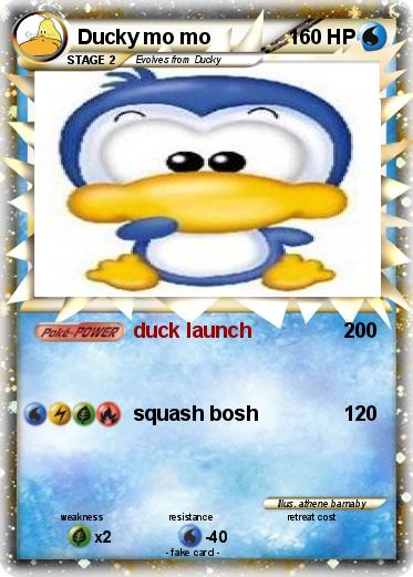 Pokemon Ducky mo mo