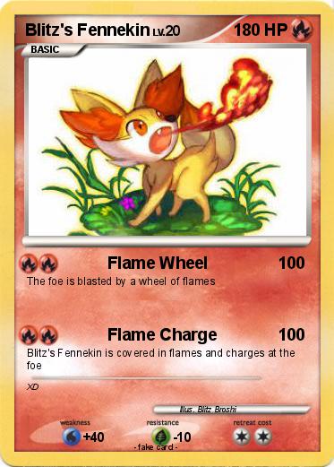 Pokemon Blitz's Fennekin