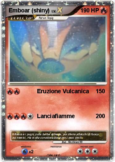 Pokemon Emboar (shiny)