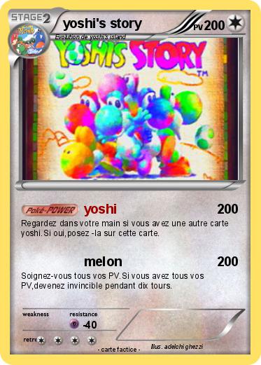 Pokemon yoshi's story