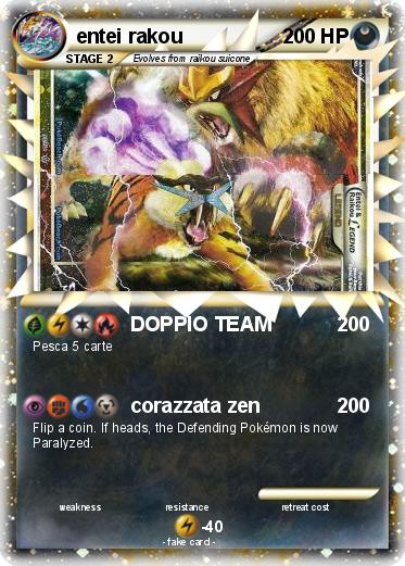 Pokemon entei rakou