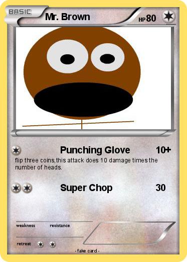 Pokemon Mr. Brown