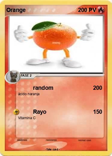 Pokemon Orange