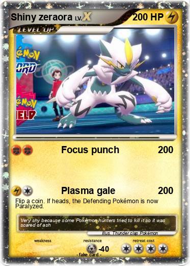 Pokemon Shiny zeraora