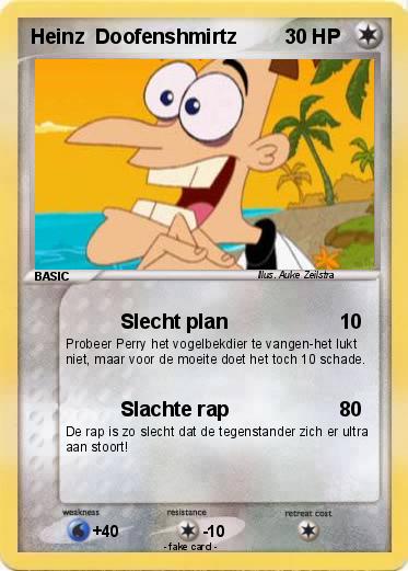 Pokemon Heinz  Doofenshmirtz