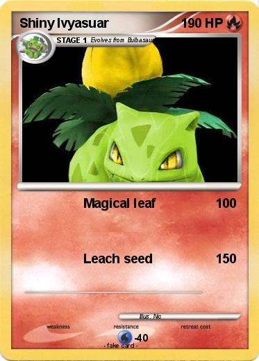 Pokemon Shiny Ivyasuar