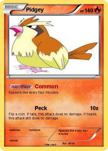 Pokemon Pidgey