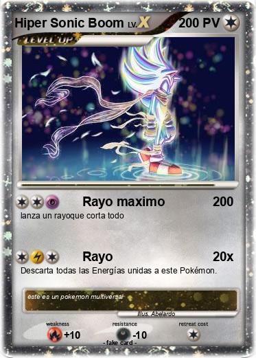 Pokemon Hiper Sonic Boom
