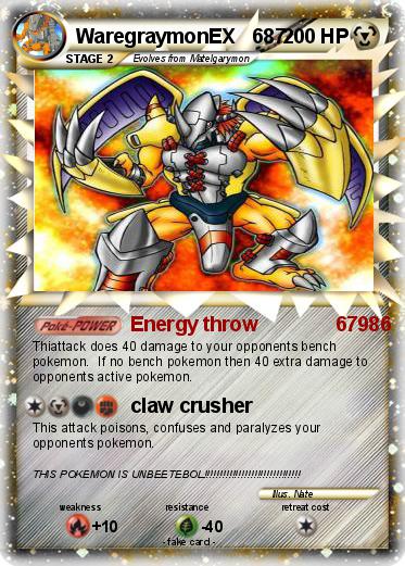 Pokemon WaregraymonEX   687
