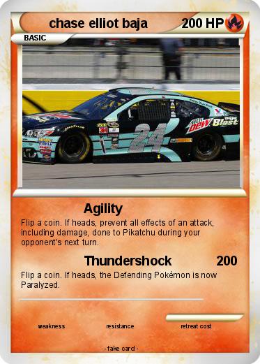 Pokemon chase elliot baja