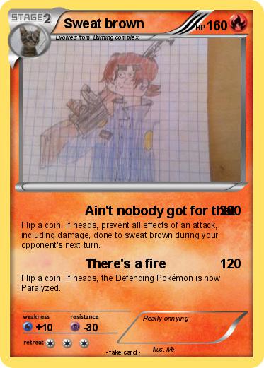 Pokemon Sweat brown