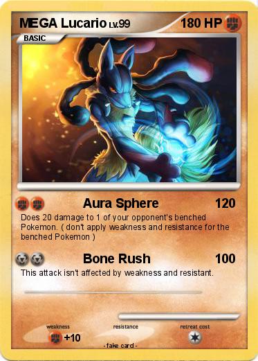 Pokemon MEGA Lucario