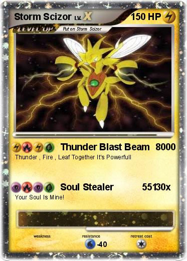 Pokemon Storm Scizor