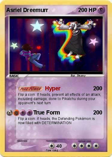 Pokemon Asriel Dreemurr