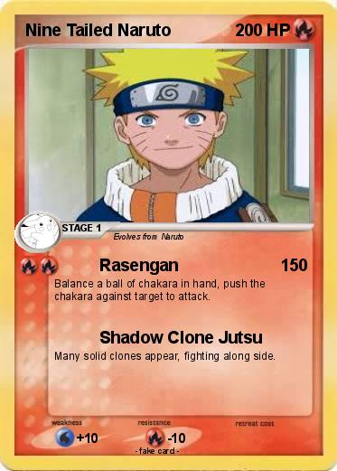 Pokemon Nine Tailed Naruto