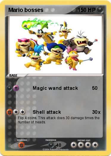 Pokemon Mario bosses