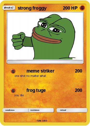 Pokemon strong froggy