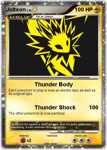 Pokemon Jolteon