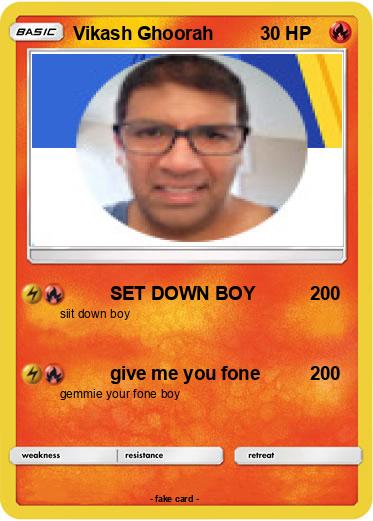 Pokemon Vikash Ghoorah