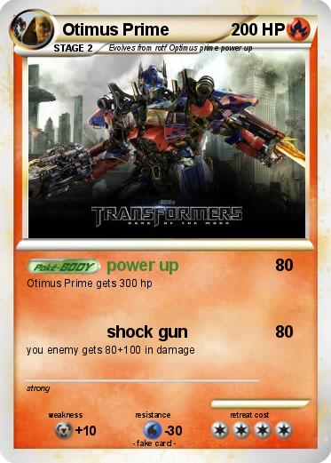 Pokemon Otimus Prime