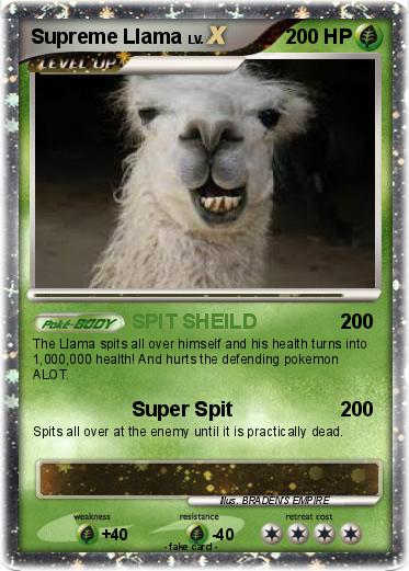 Pokemon Supreme Llama