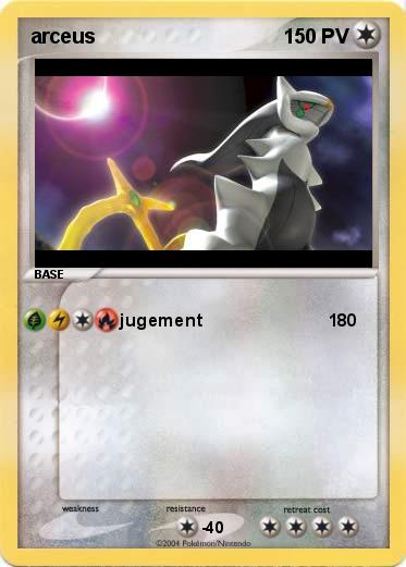 Pokemon arceus