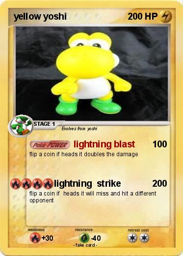 Pokemon yellow yoshi