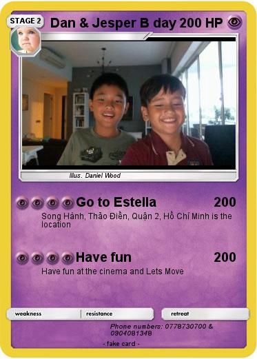 Pokemon Dan & Jesper B day
