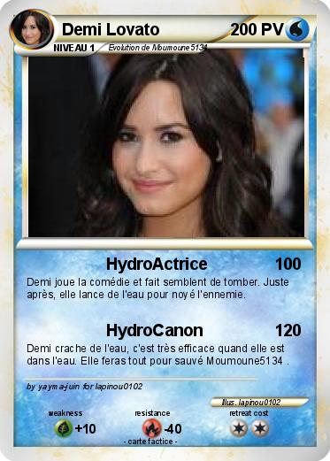 Pokemon Demi Lovato