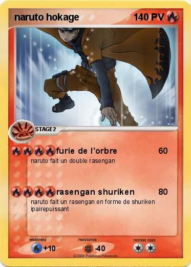 Pokemon naruto hokage