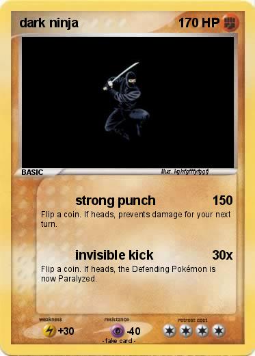 Pokemon dark ninja