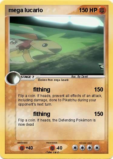 Pokemon mega lucario