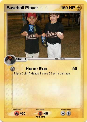 Pokemon Baseball Player