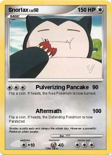 Pokemon Snorlax