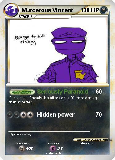 Pokemon Murderous Vincent