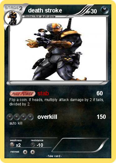 Pokemon death stroke