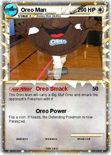 Pokemon Oreo Man
