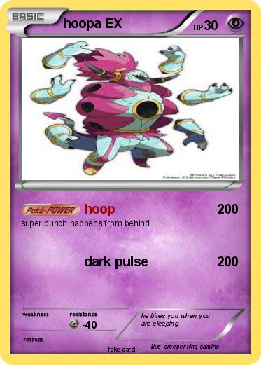 Pokemon hoopa EX