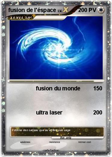 Pokemon fusion de l'éspace