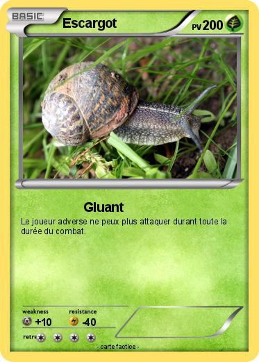 Pokemon Escargot